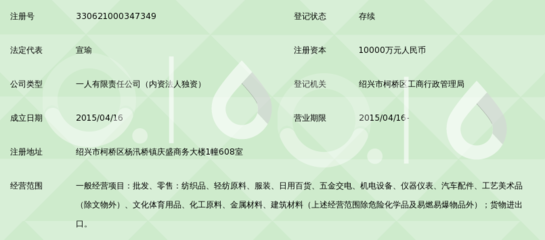 浙江例匯國際貿(mào)易